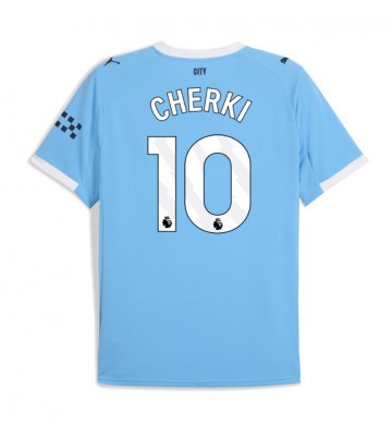 Manchester City Rayan Cherki #10 Hjemmebanetrøje 2025-26 Kortærmet